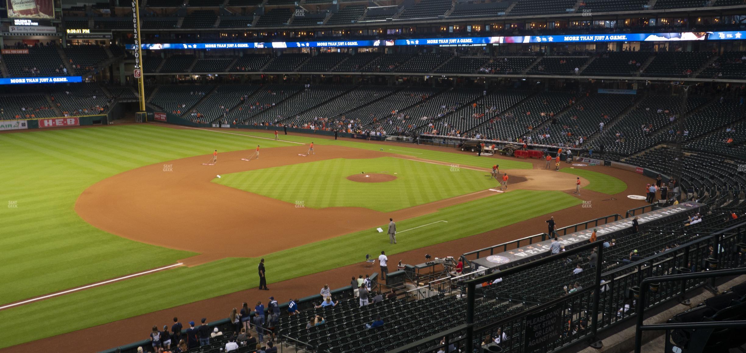 Seating view for Minute Maid Park Section 209