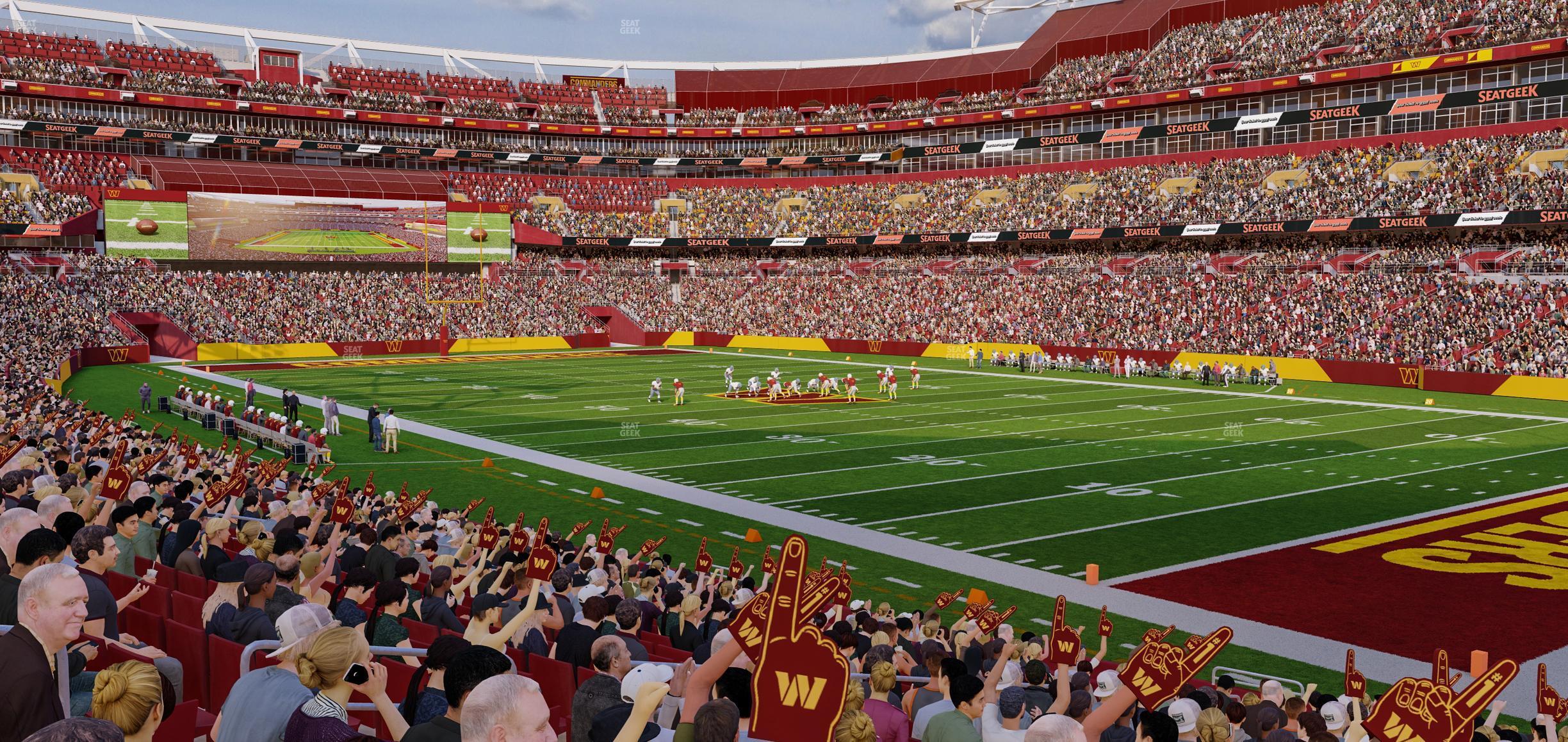 Seating view for Northwest Stadium Section 137