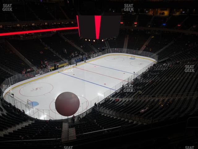 Seating view for T-Mobile Arena Section 218