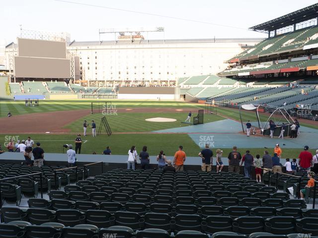 Seating view for Oriole Park at Camden Yards Section 50