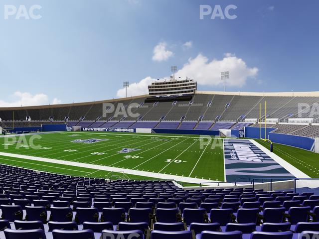 Seating view for Simmons Bank Liberty Stadium Section Box 117