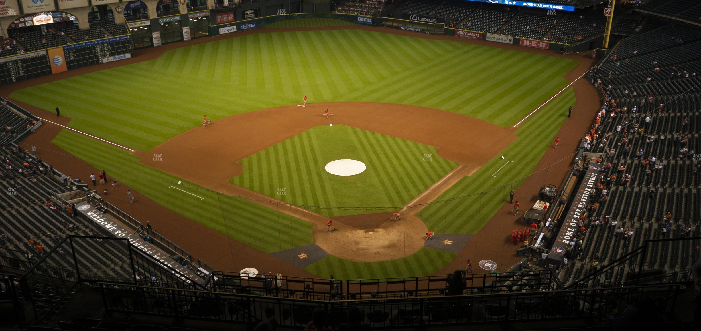 Seating view for Minute Maid Park Section 418