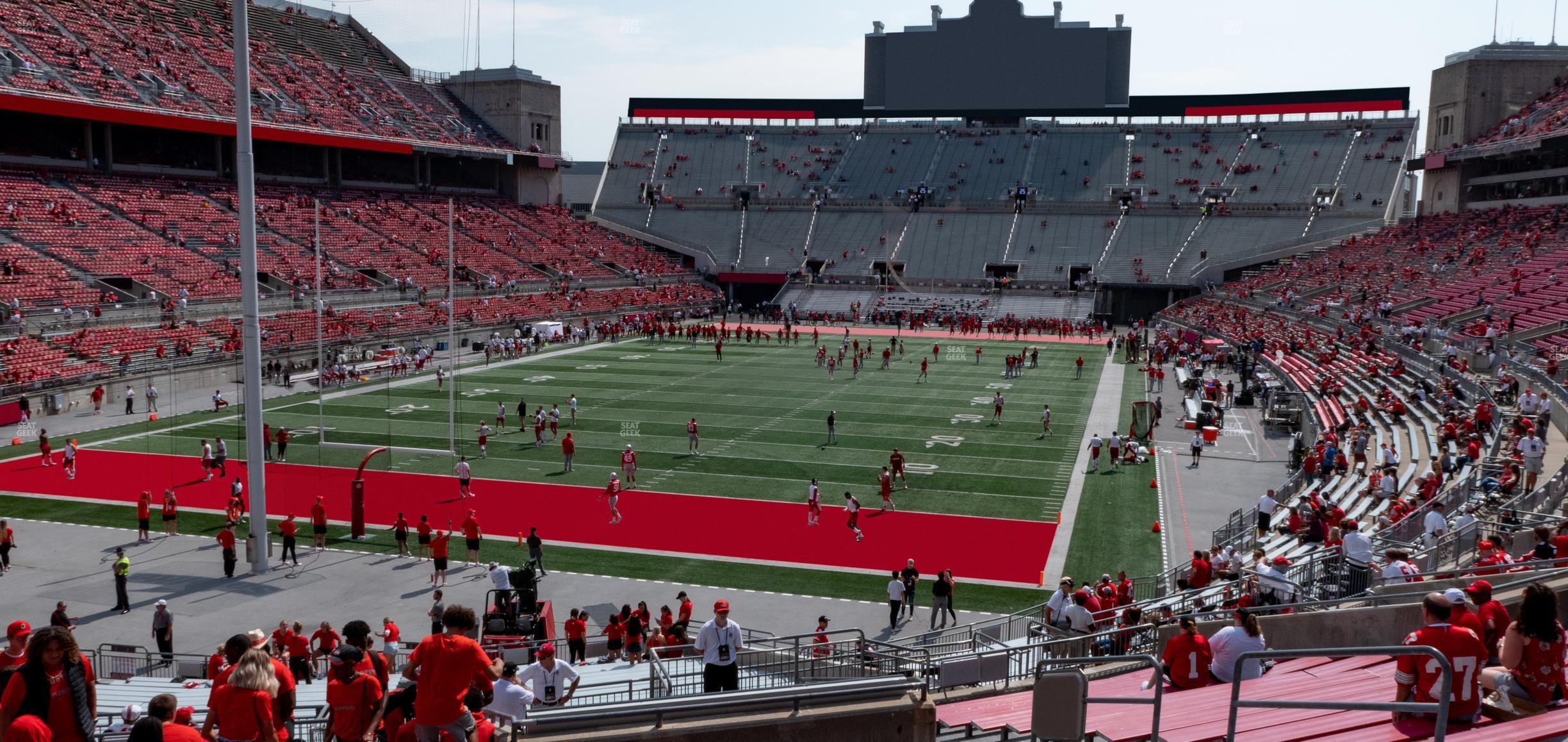 Seating view for Ohio Stadium Section 5 A