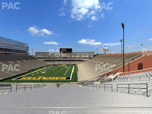 Seating view for Kinnick Stadium Section 214