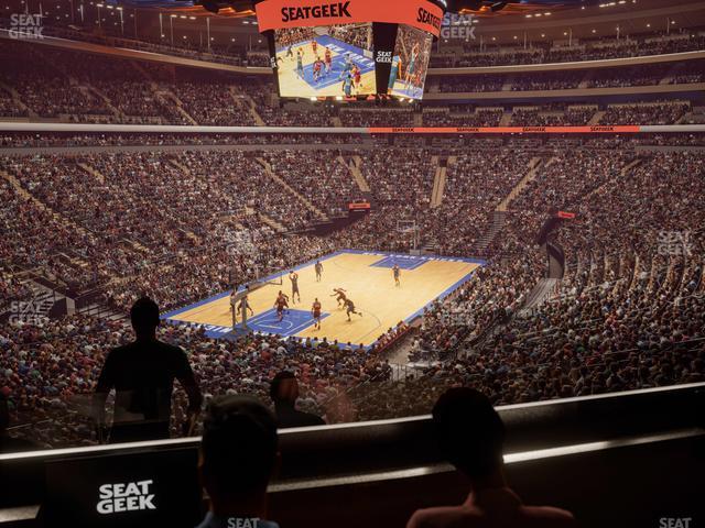 Seating view for Madison Square Garden Section Lexus Level Suite 35