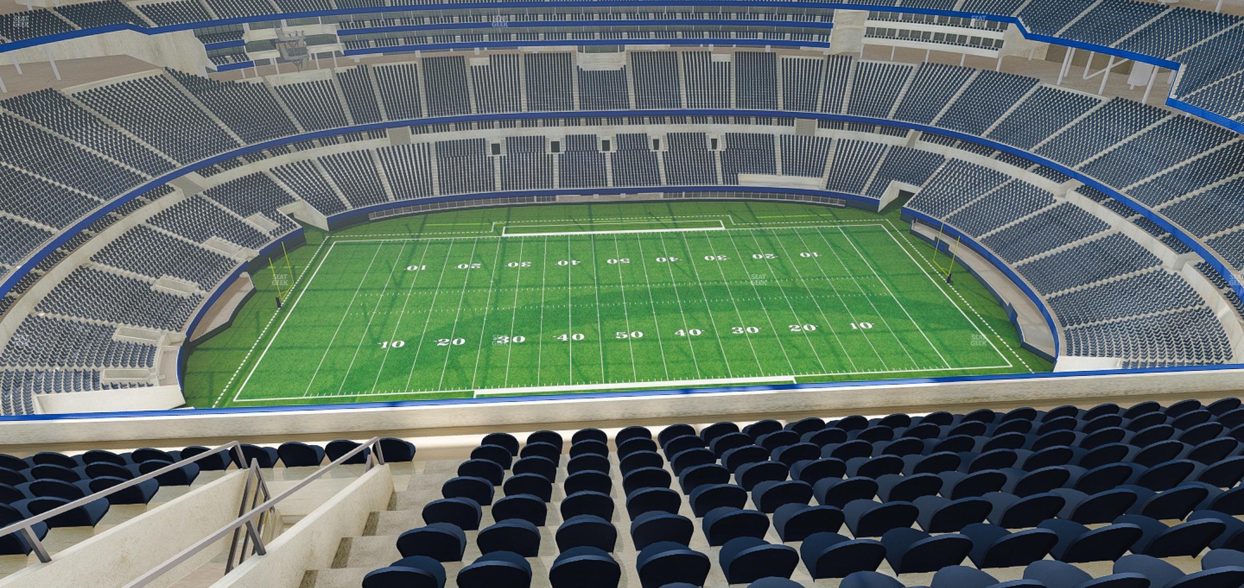 Seating view for SoFi Stadium Section 539