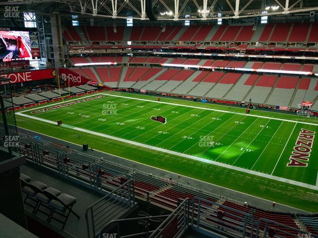 Seating view for State Farm Stadium Section Ring Of Honor Wc 438