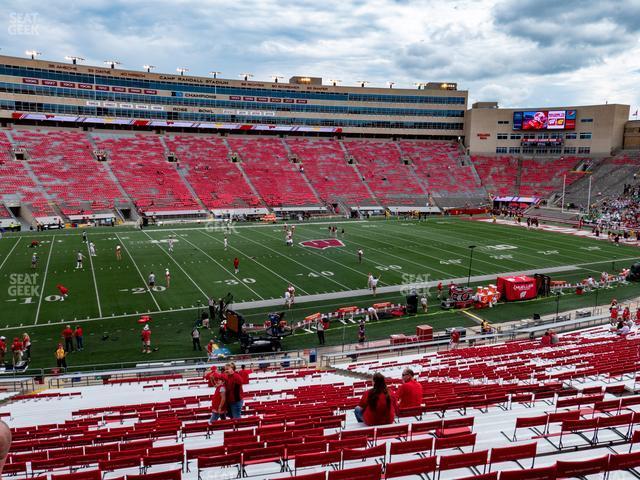 Seating view for Camp Randall Stadium Section G