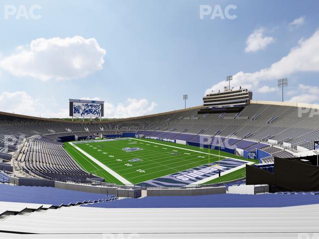 Seating view for Simmons Bank Liberty Stadium Section 115