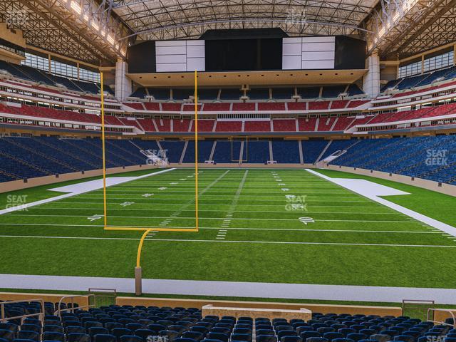 Seating view for NRG Stadium Section 116