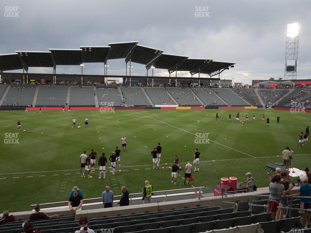 Seating view for Dick's Sporting Goods Park Section 130