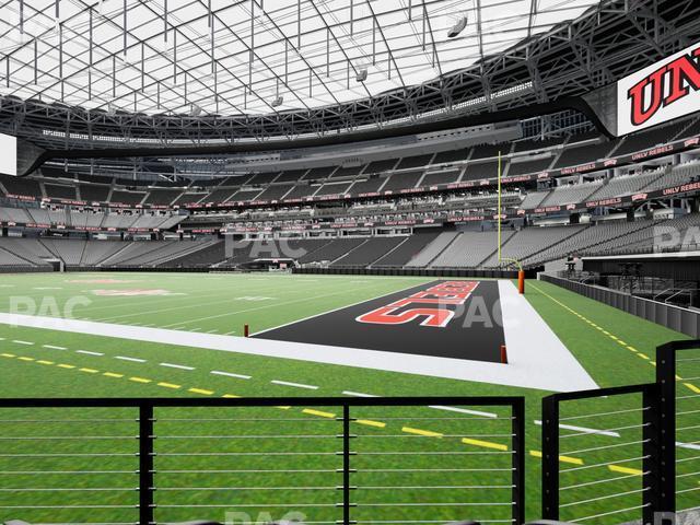 Seating view for Allegiant Stadium Section 106