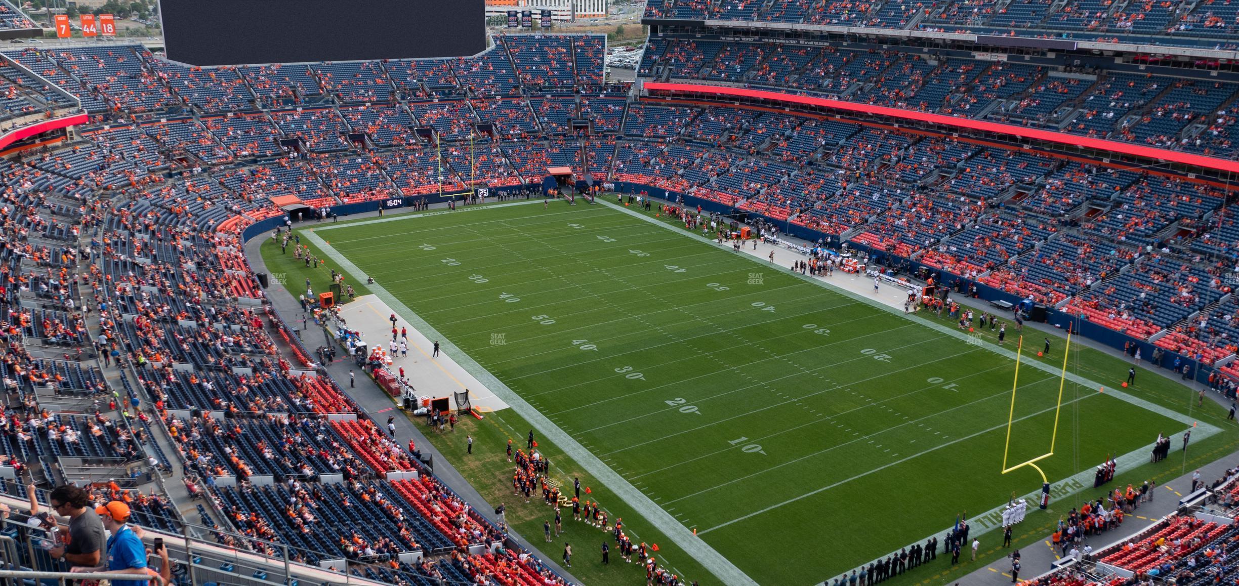 Seating view for Empower Field at Mile High Section 526