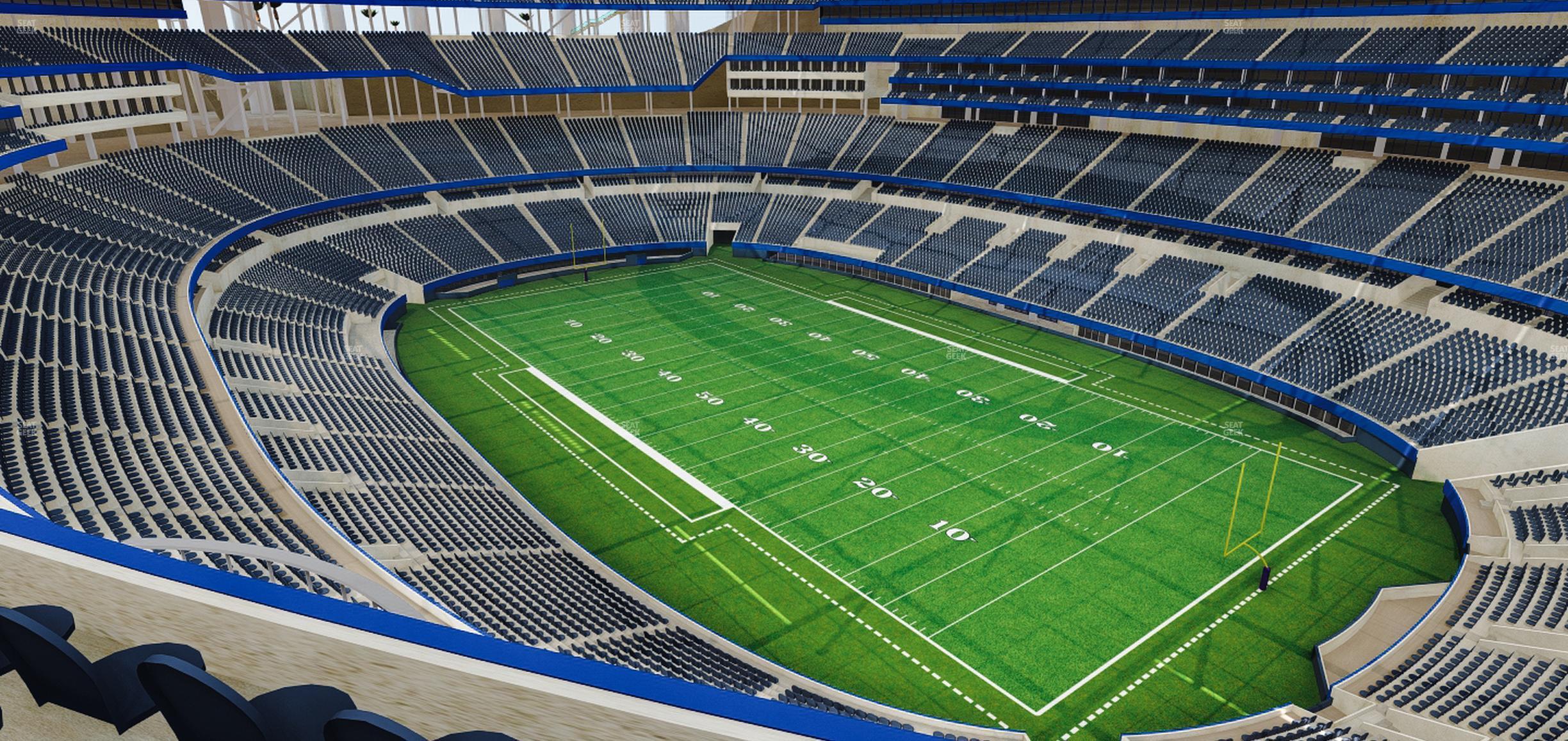 Seating view for SoFi Stadium Section 330