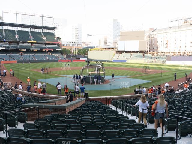 Seating view for Oriole Park at Camden Yards Section 36