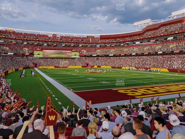 Seating view for Northwest Stadium Section 135