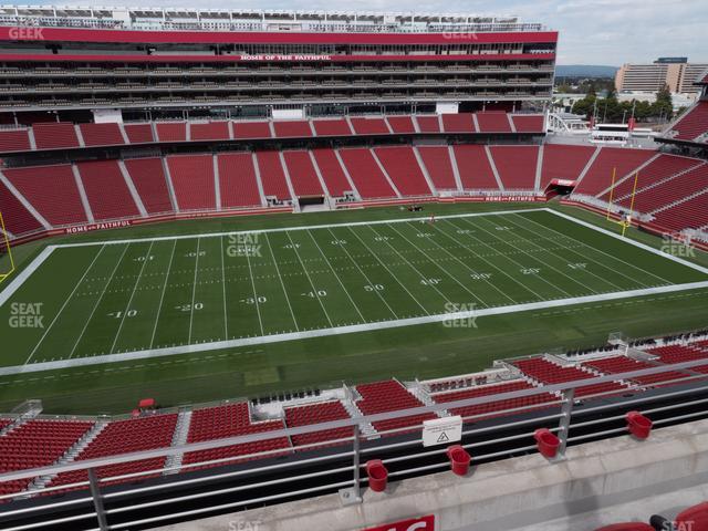 Seating view for Levi's Stadium Section 316