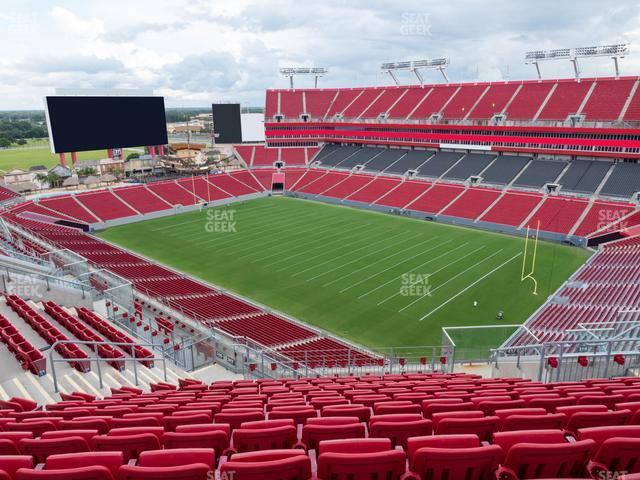 Seating view for Raymond James Stadium Section 317