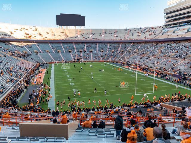 Seating view for Neyland Stadium Section Y 10