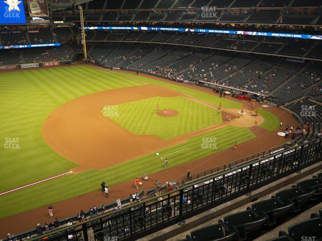 Seating view for Minute Maid Park Section 310