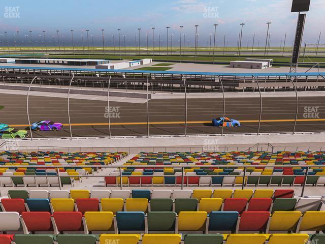 Seating view for Daytona International Speedway Section Back 163