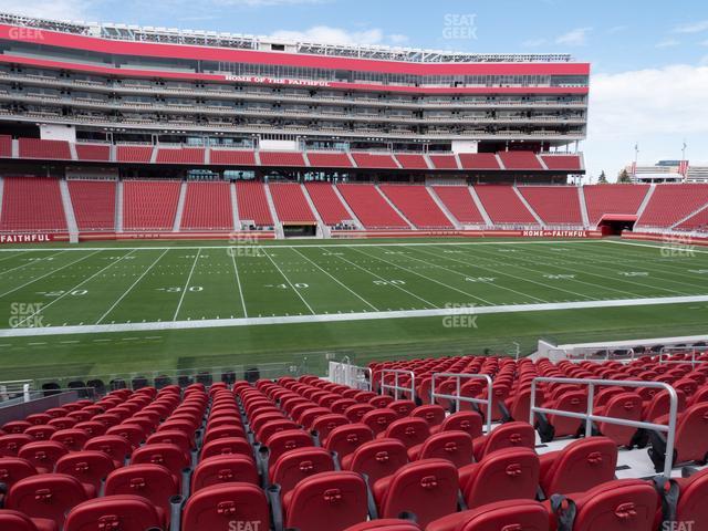 Seating view for Levi's Stadium Section C 117