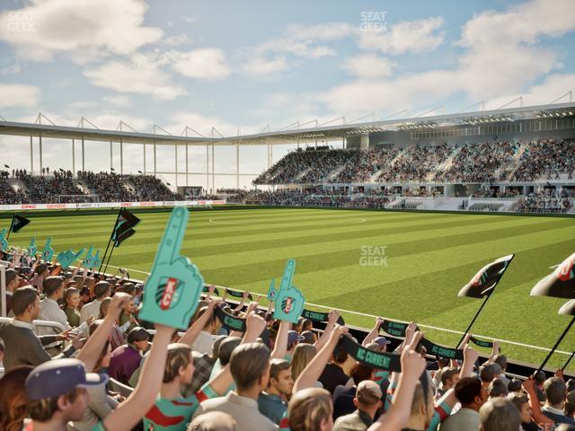 Seating view for CPKC Stadium Section 123