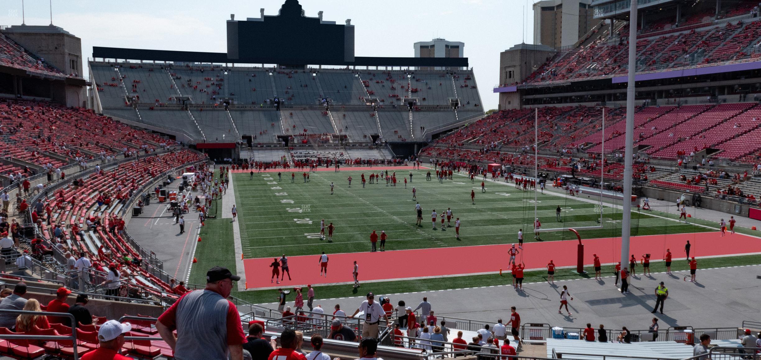 Seating view for Ohio Stadium Section 6 A