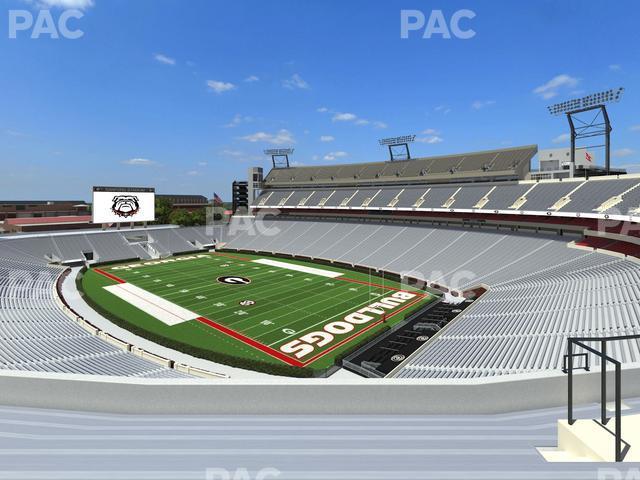 Seating view for Sanford Stadium Section 324