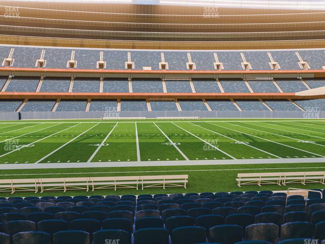 Seating view for Soldier Field Section 138