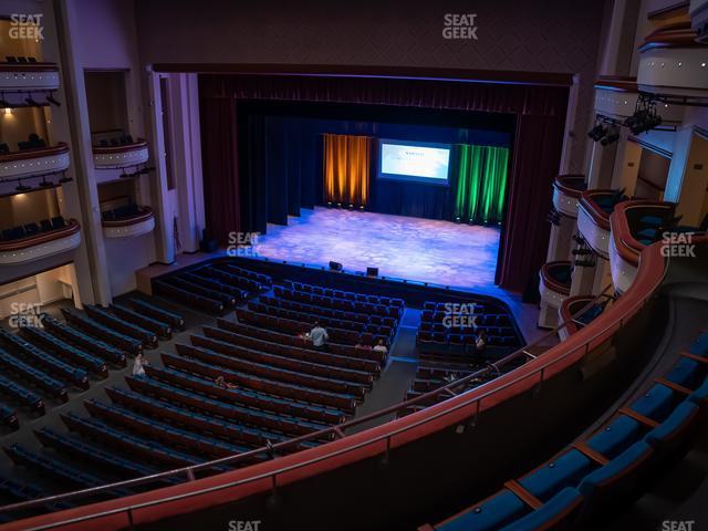 Seating view for Belk Theater at Blumenthal Performing Arts Center Section Mezzanine Right