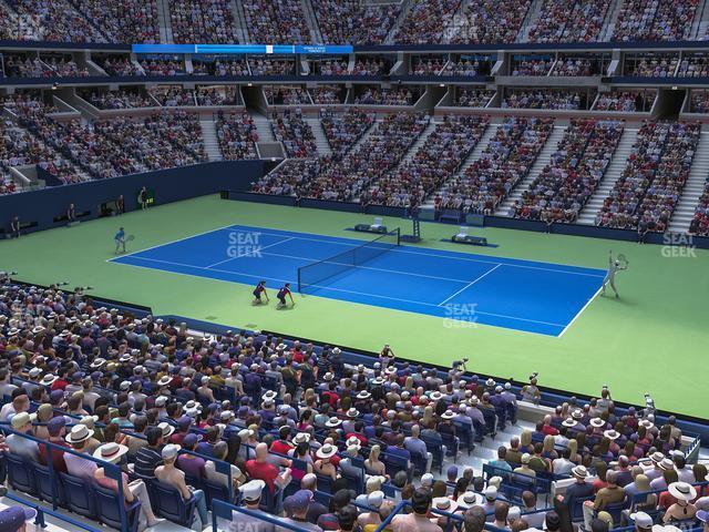 Seating view for Arthur Ashe Stadium Section Suite 216