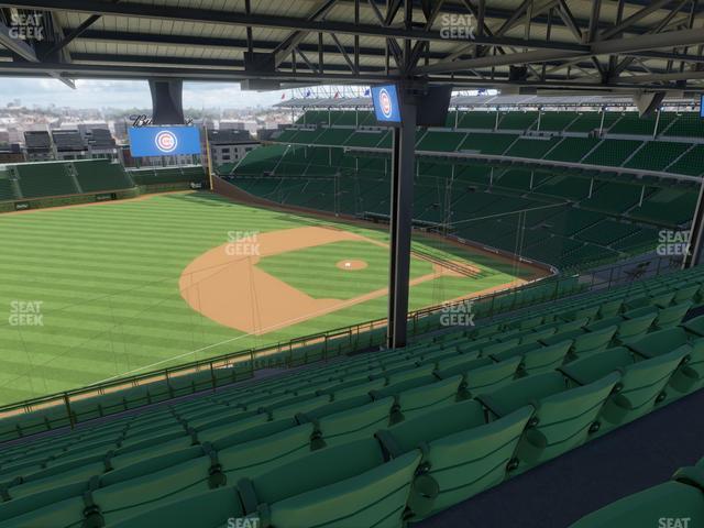 Seating view for Wrigley Field Section 408 Left