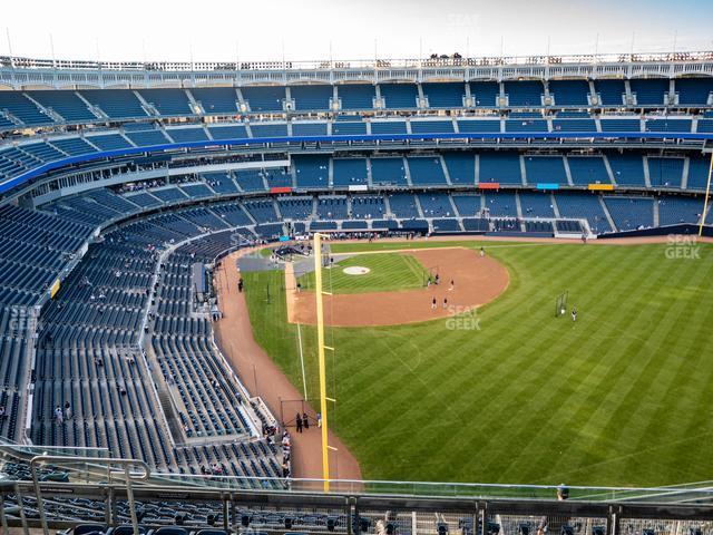 Seating view for Yankee Stadium Section Grandstand Level 407 A