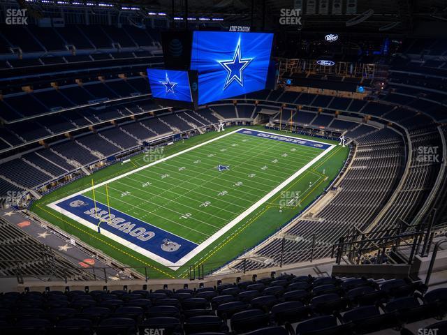 Seating view for AT&T Stadium Section 421