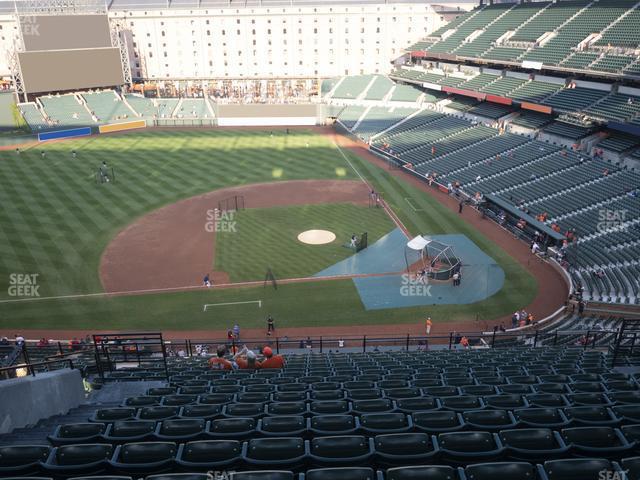 Seating view for Oriole Park at Camden Yards Section 352