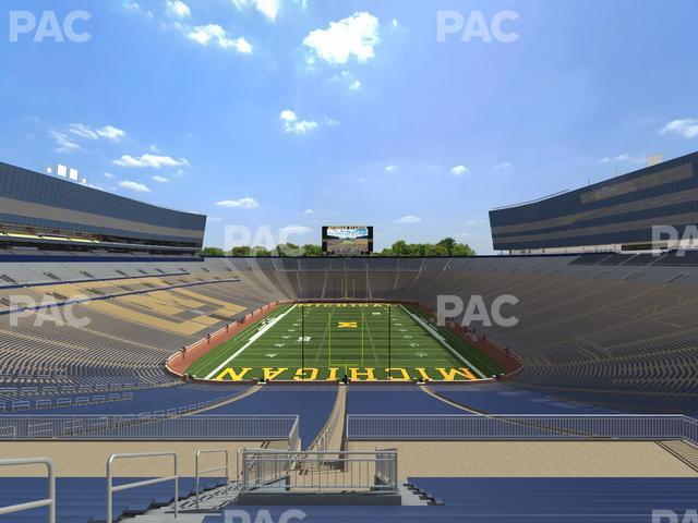 Seating view for Michigan Stadium Section 34