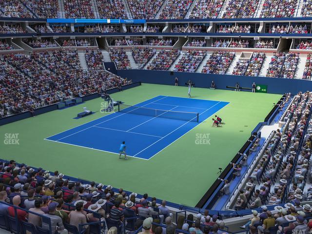 Seating view for Arthur Ashe Stadium Section Suite 204