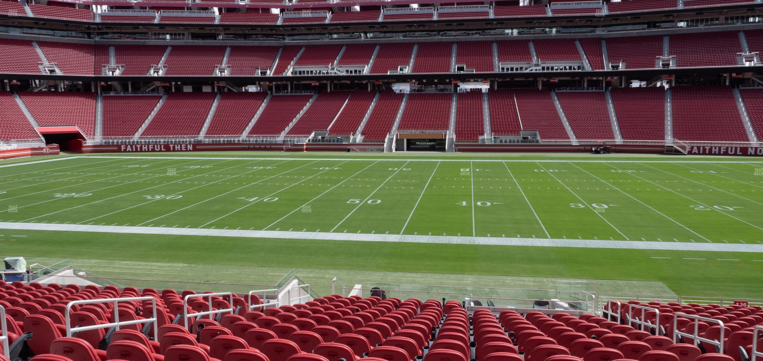 Seating view for Levi's Stadium Section C 137