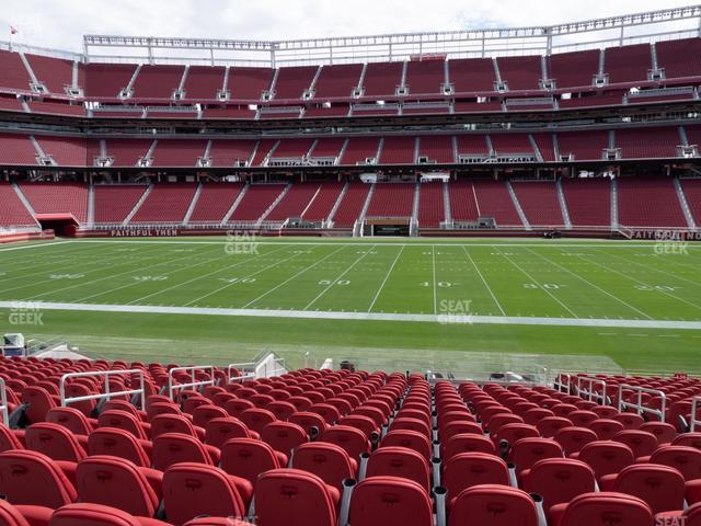 Seating view for Levi's Stadium Section C 137