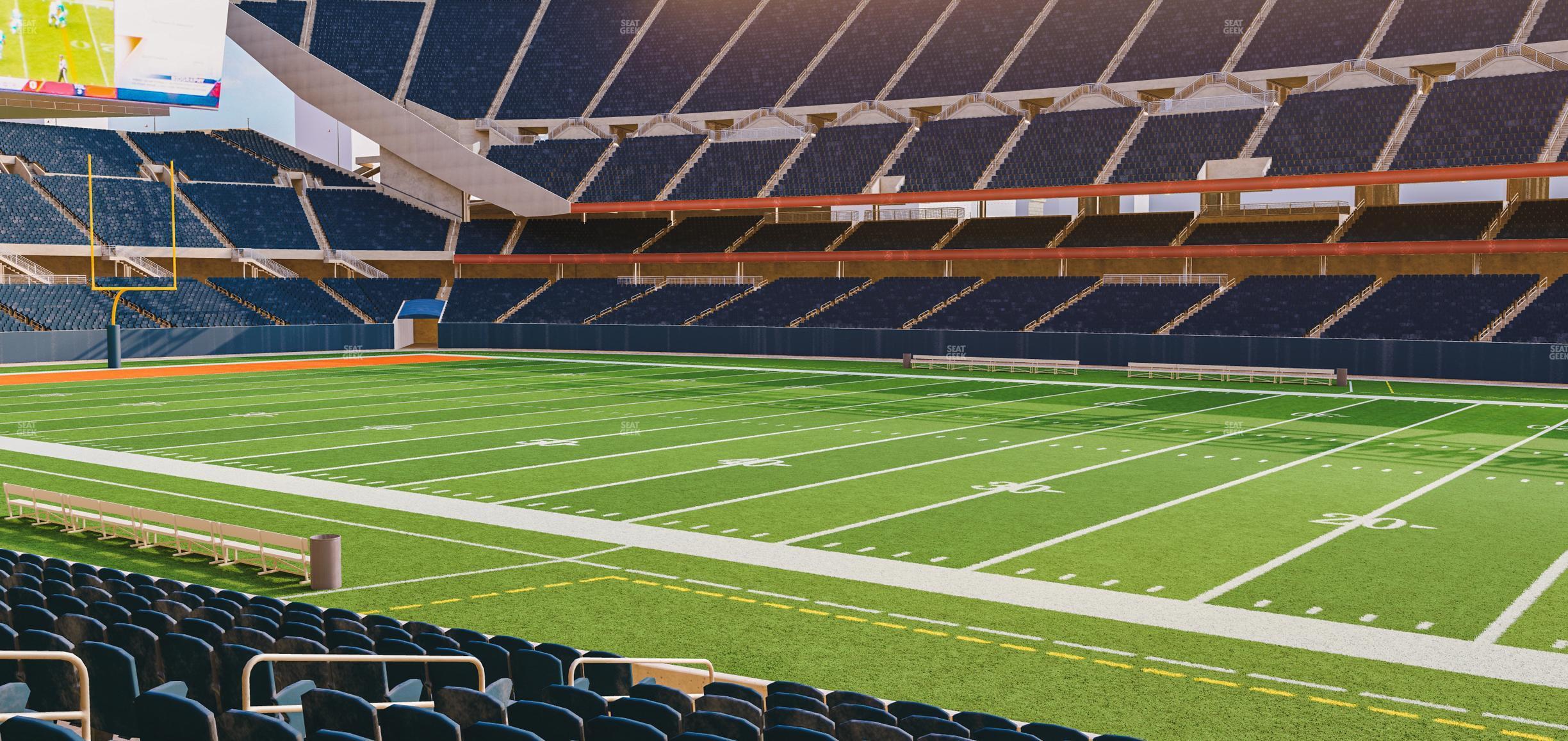 Seating view for Soldier Field Section 105