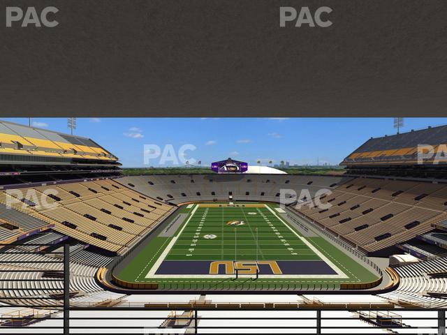 Seating view for Tiger Stadium Section Suite 255