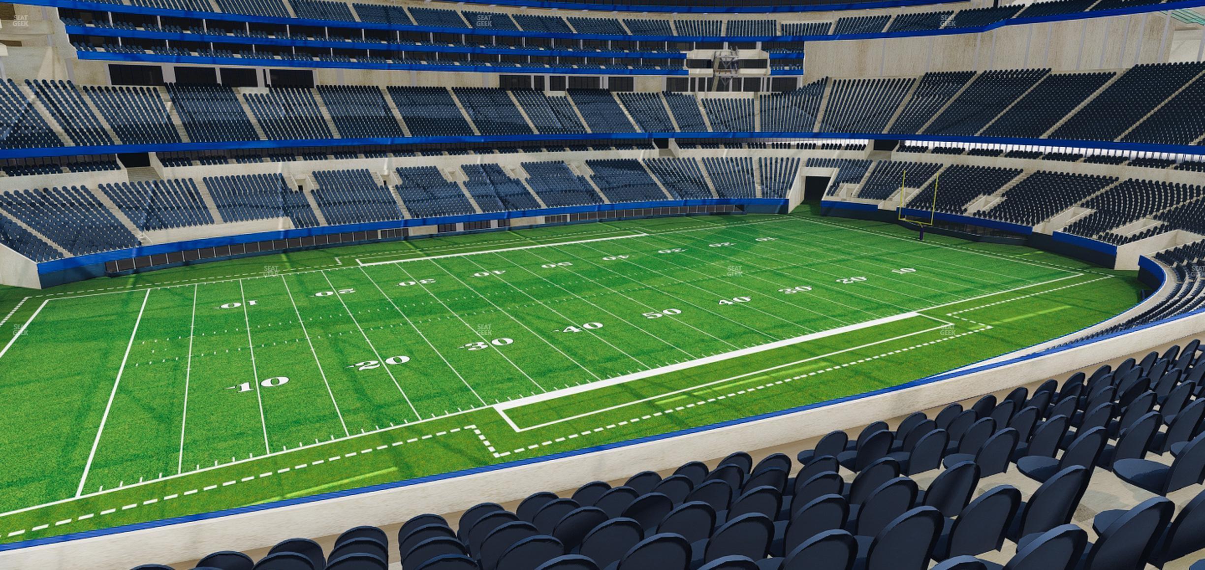 Seating view for SoFi Stadium Section Club 216