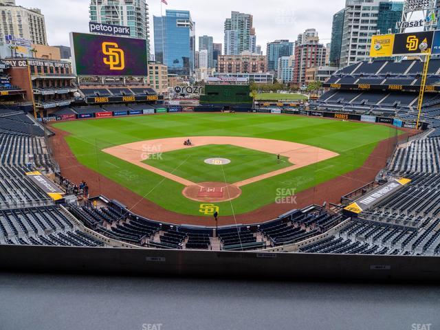 Seating view for Petco Park Section Terrace Vip Tables 4