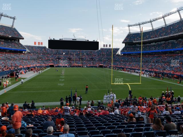 Seating view for Empower Field at Mile High Section 115