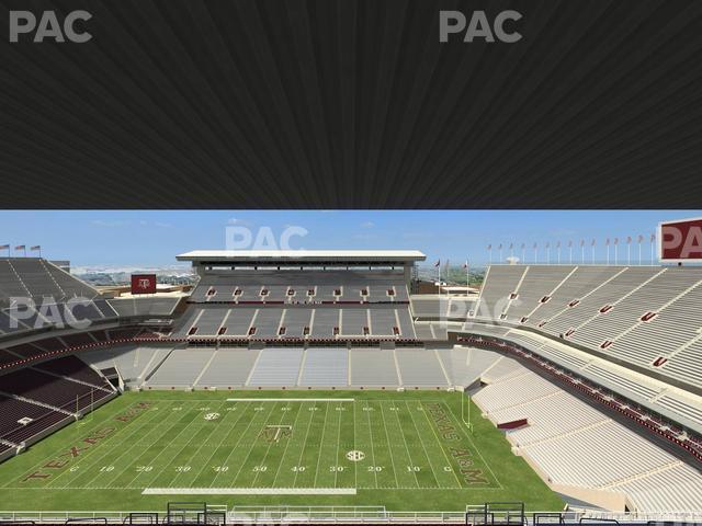 Seating view for Kyle Field Section 403