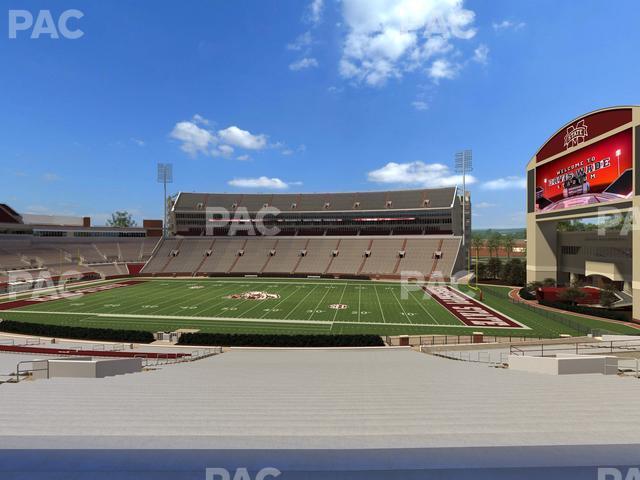 Seating view for Davis Wade Stadium Section 3