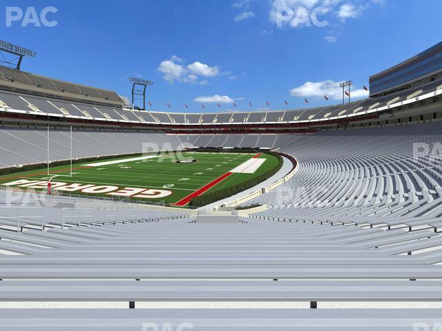 Seating view for Sanford Stadium Section 138