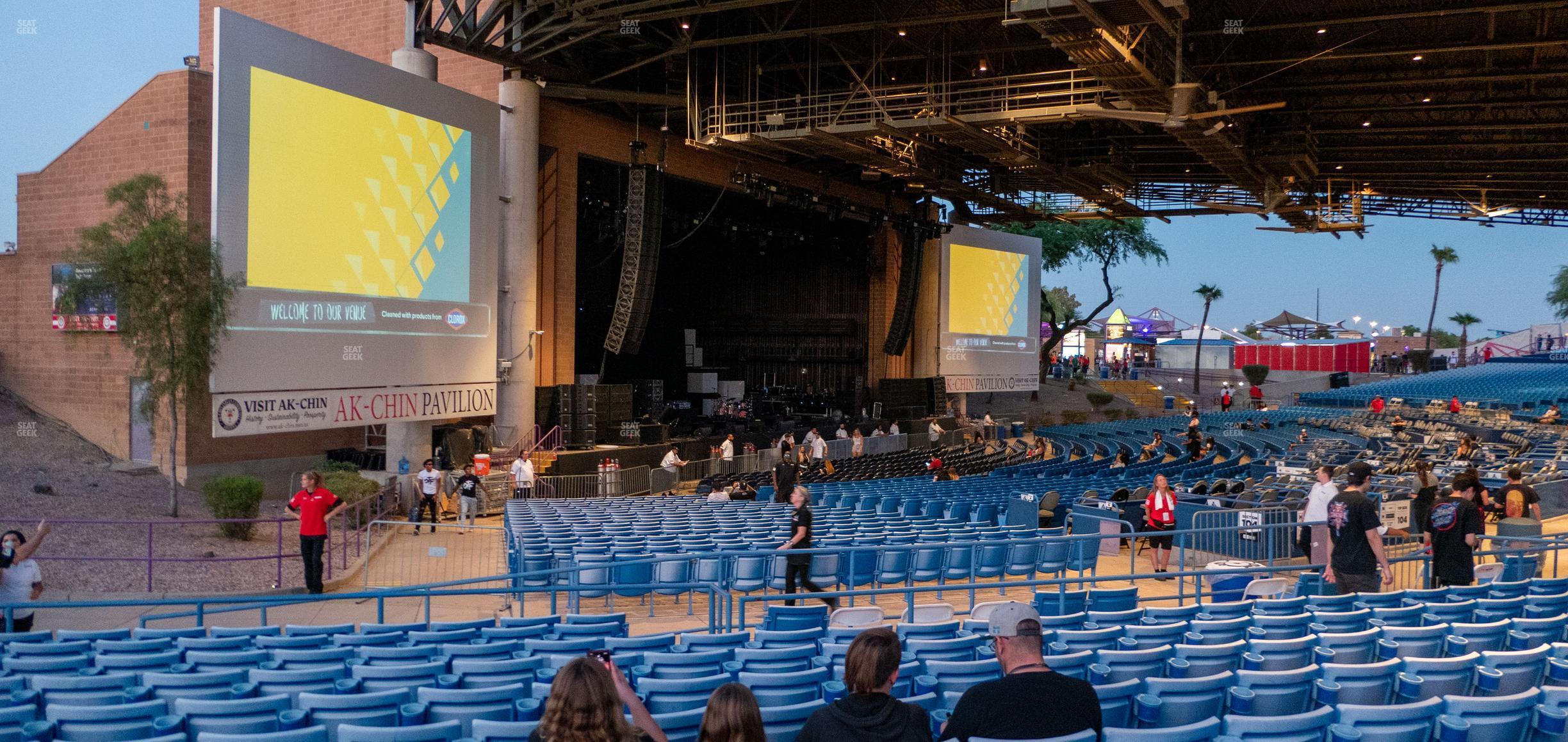 Seating view for Talking Stick Resort Amphitheatre Section 205