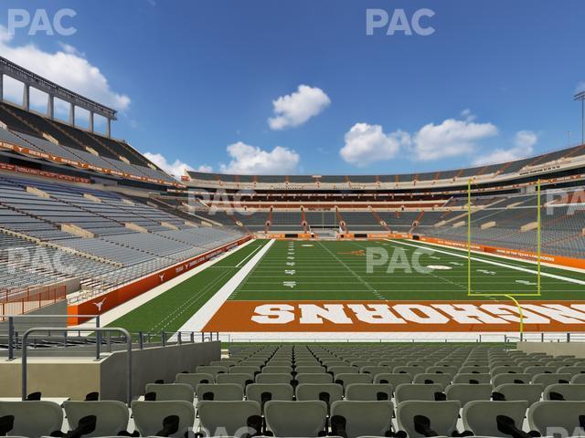 Seating view for Darrell K Royal - Texas Memorial Stadium Section 40 C